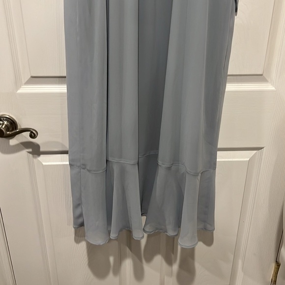 Show me you MuMu Claire midi dress blue gray size XXL NWT - Picture 7 of 11